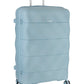 ELLE Large 4 Wheel Trolley Case | Pastel Blue
