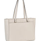 ELLE Embossed Tote | Off-White