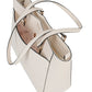 ELLE Embossed Tote | Off-White