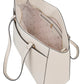 ELLE Embossed Tote | Off-White