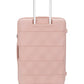 ELLE Medium 4 Wheel Trolley Case | Dusty Pink