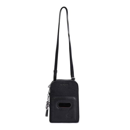 Fika - CORTADO | Phone Bag + RFID | Black