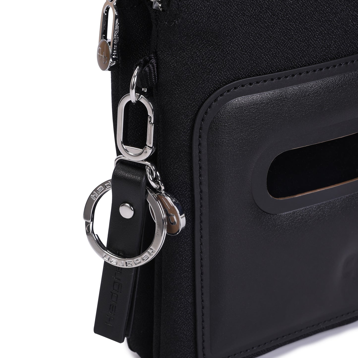 Fika - CORTADO | Phone Bag + RFID | Black