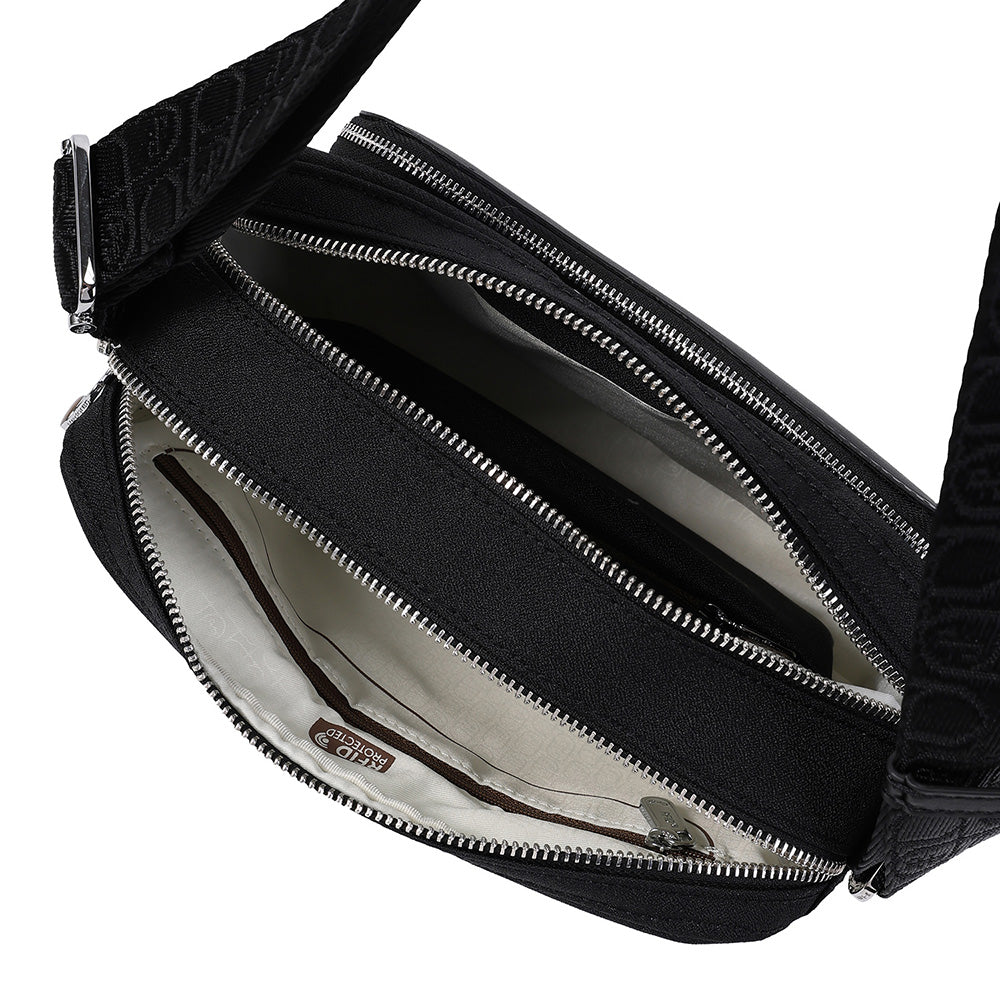 Fika - ESPRESSO | Crossbody M + RFID | Black