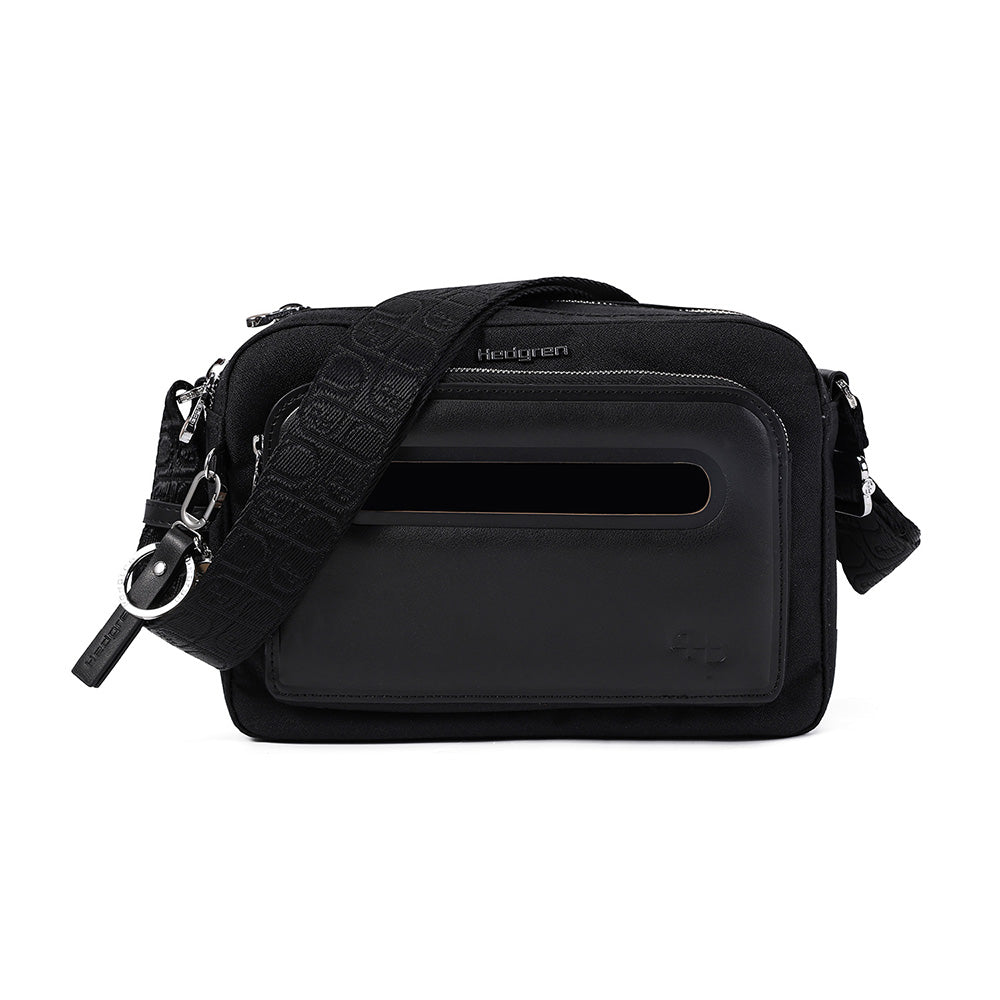 Fika - ESPRESSO | Crossbody M + RFID | Black