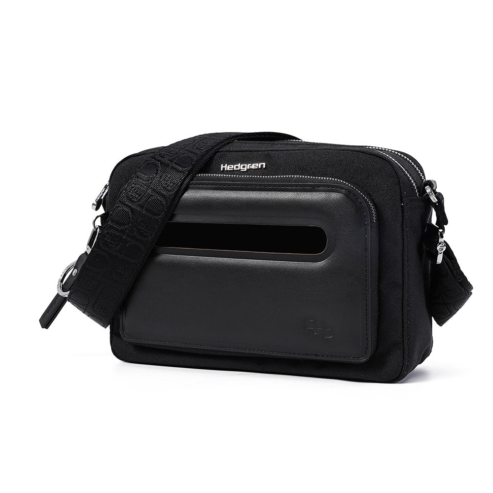 Fika - ESPRESSO | Crossbody M + RFID | Black