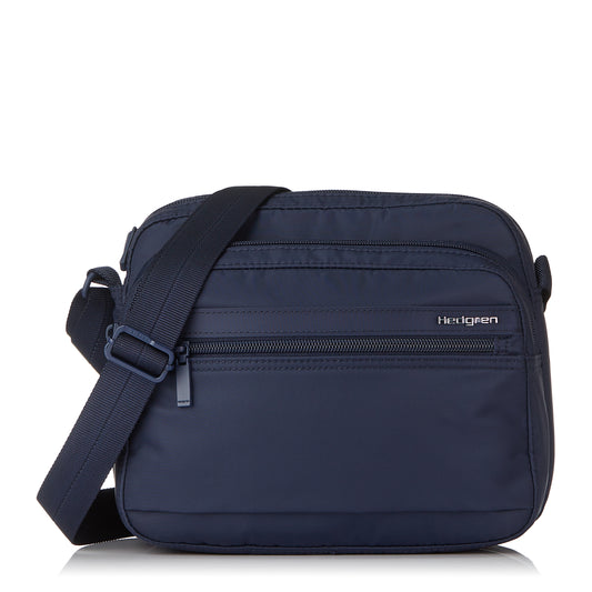 Inner City METRO | Multi compartment Crossbody + RFID | Total Eclipse