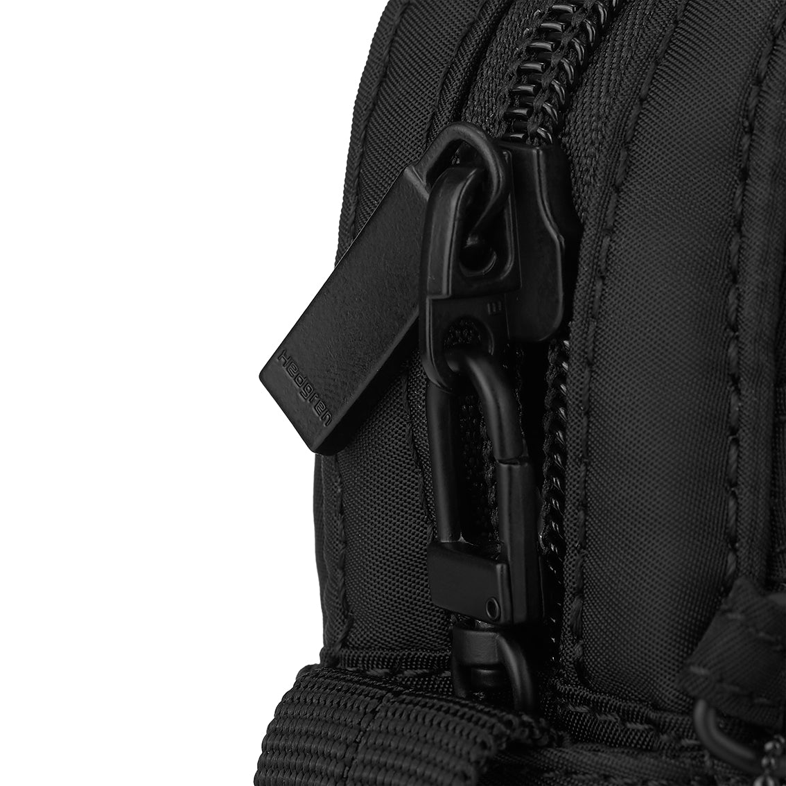 Inner City - RUSH | Small Vertical Crossbody + RFID | Black