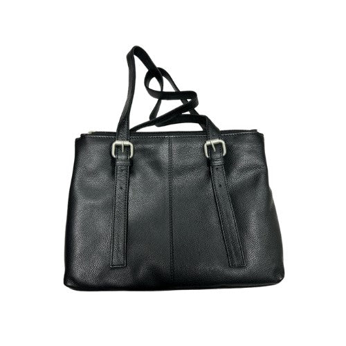 Lefel Genuine Leather Handbag | Black