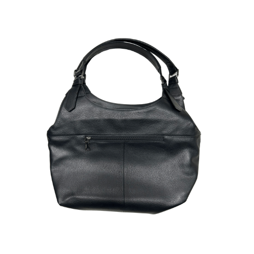 Lefel Genuine Leather Bucket Shoulder Bag | Black