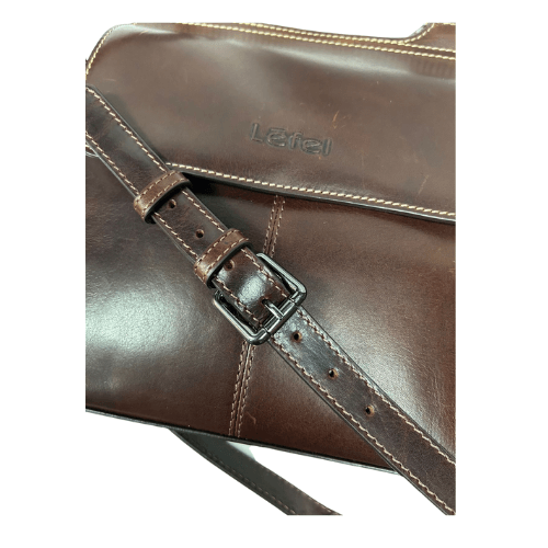 Lefel Genuine Leather Bag | Reddish Brown