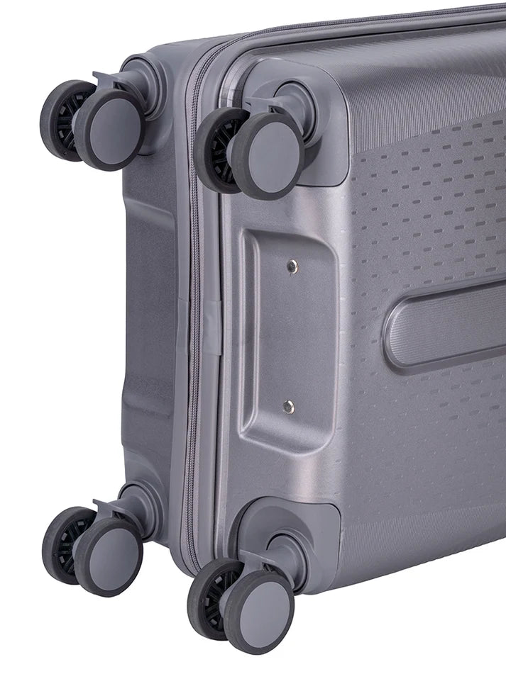 Polo Stellar 4 Wheel Carry On Trolley Case | Grey