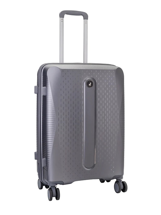 Polo Stellar Medium 4 Wheel Trolley Case | Grey