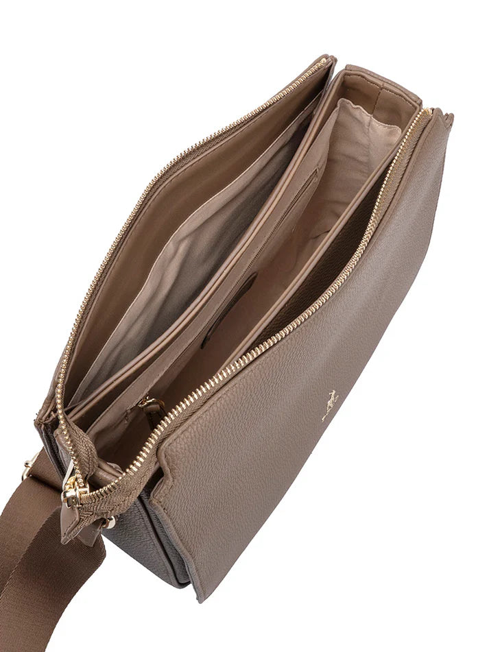 Polo Lyon Crossbody | Taupe