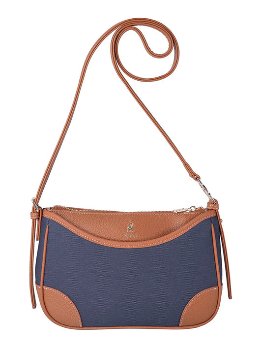 Polo Multi Pocket Sling | Blue