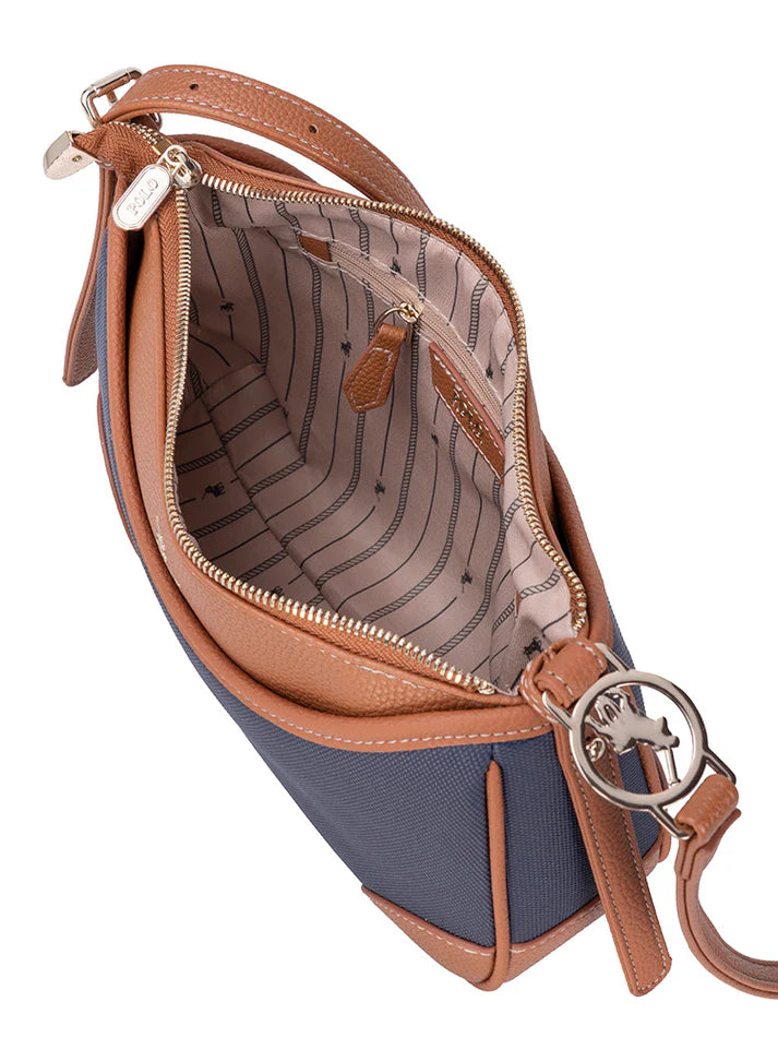 Polo Multi Pocket Sling | Blue