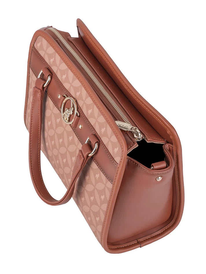 Polo Medina Small Shopper | Chestnut