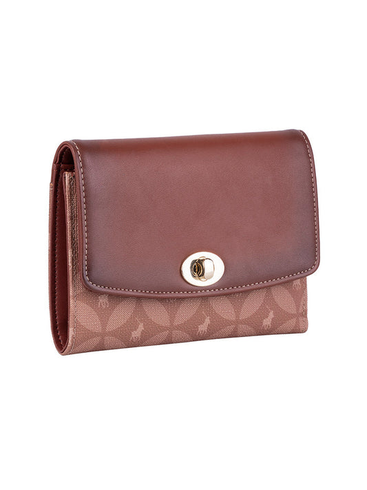 Polo Medina Medium Trifold Purse | Chestnut