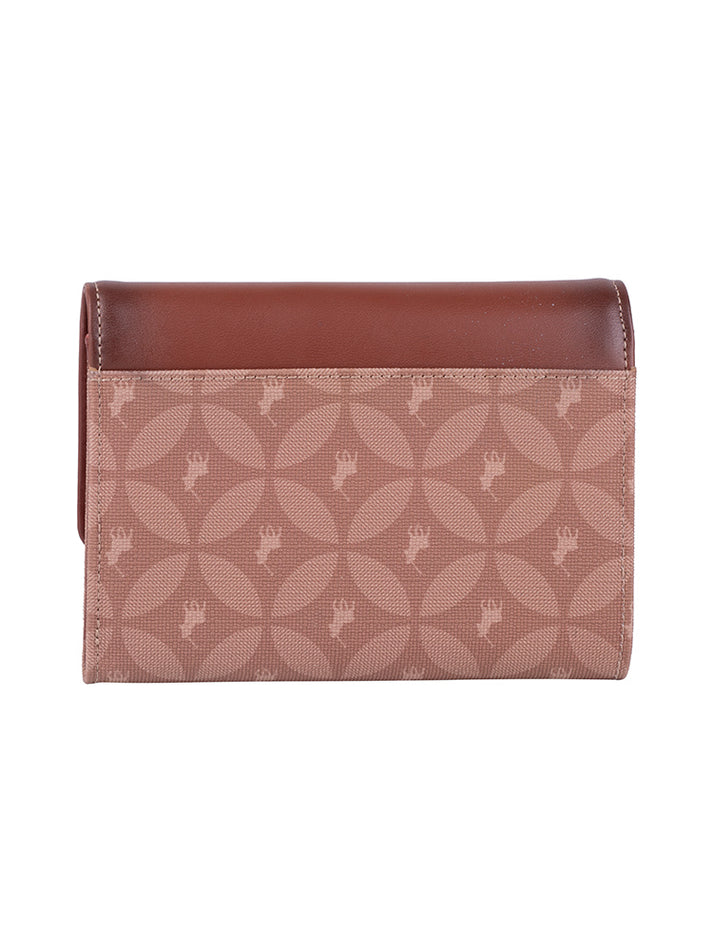 Polo Medina Medium Trifold Purse | Chestnut