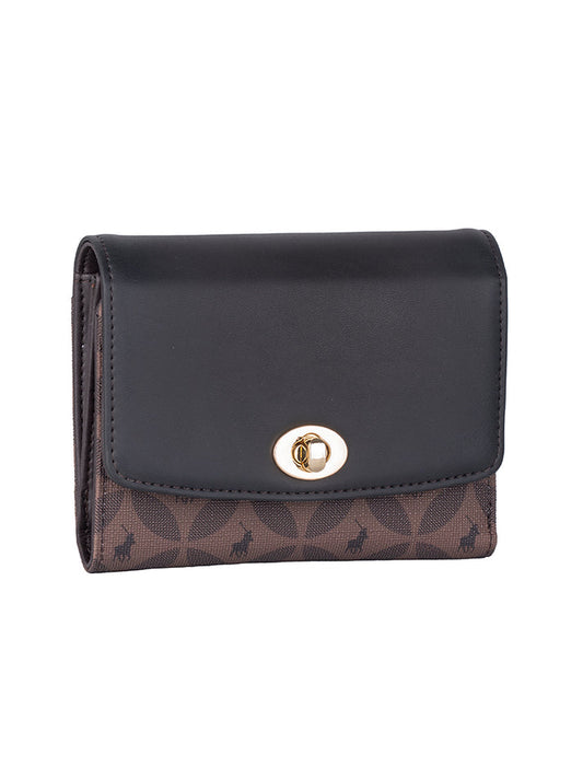 Polo Medina Medium Trifold Purse | Espresso