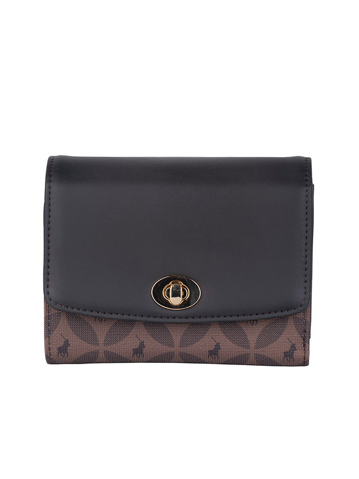 Polo Medina Medium Trifold Purse | Espresso