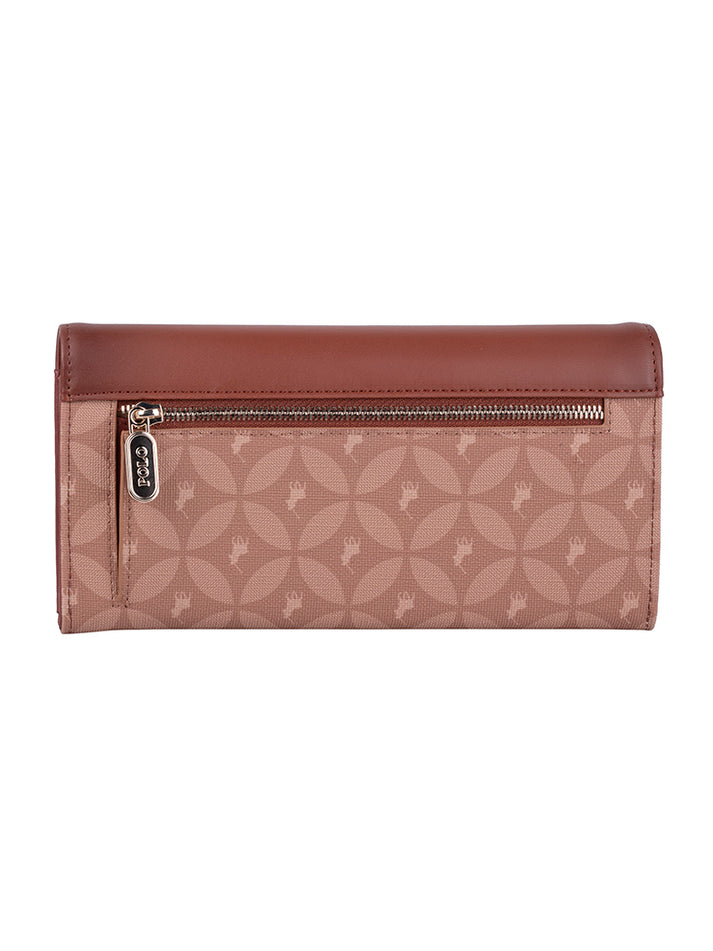 Polo Medina Trifold Purse | Chestnut