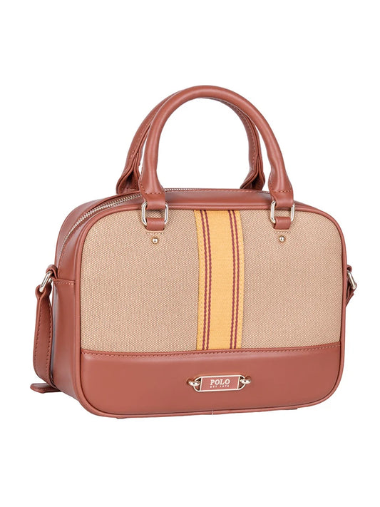 Polo Riviera Top Handle Camera Bag | Tan