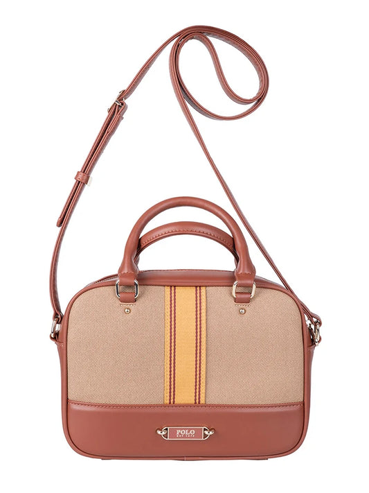 Polo Riviera Top Handle Camera Bag | Tan