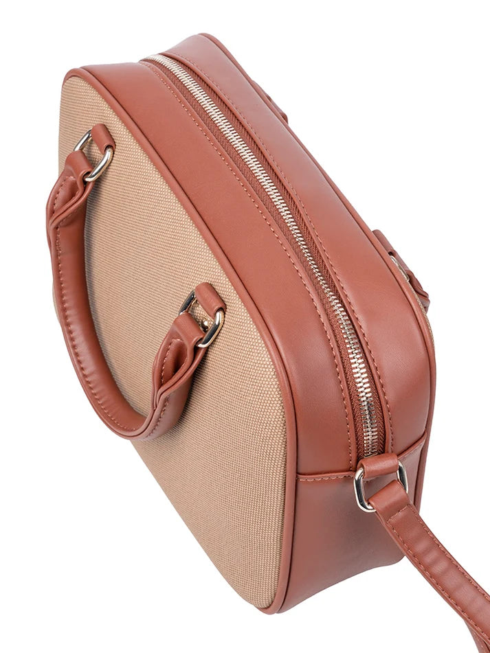 Polo Riviera Top Handle Camera Bag | Tan