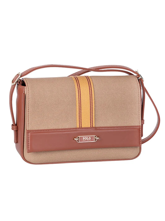 Polo Riviera Flapover Bag | Tan