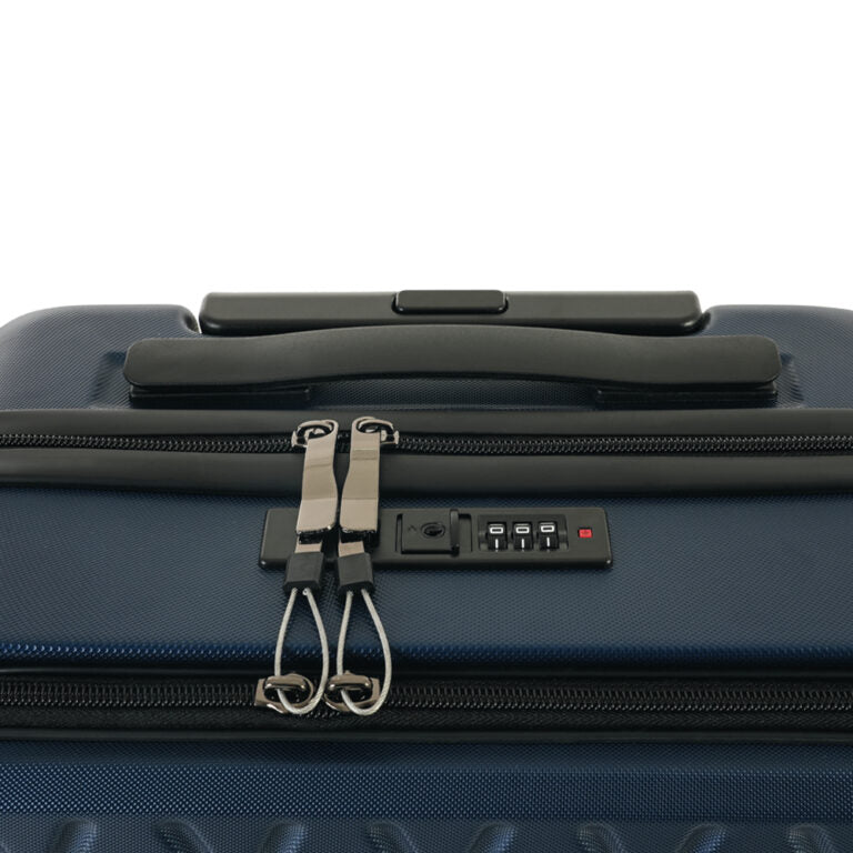 Paklite - Network Mini Office | 55CM Business Trolley Spinner | Navy Blue