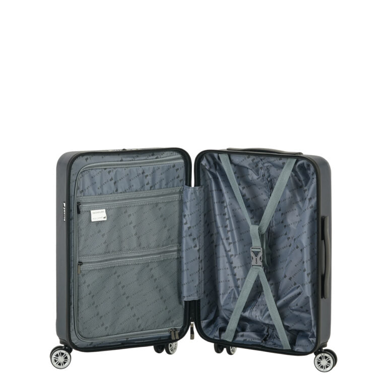 Paklite - Network Mini Office | 55CM Business Trolley Spinner | Navy Blue