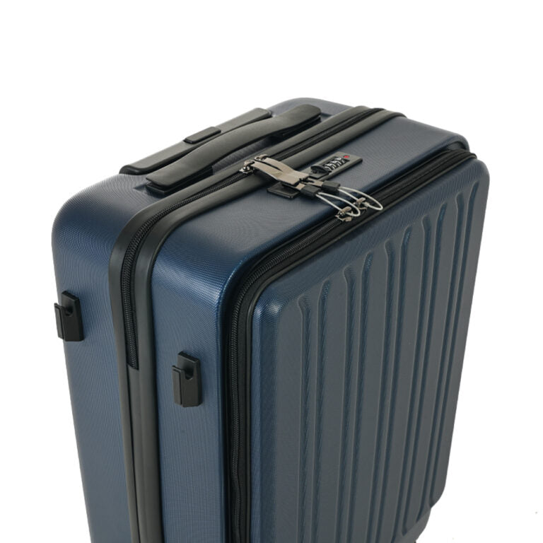 Paklite - Network Mini Office | 55CM Business Trolley Spinner | Navy Blue