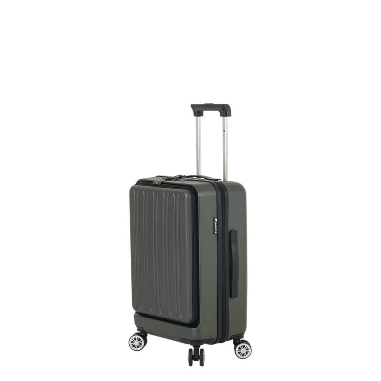 Paklite - Network Mini Office | 55CM Business Trolley Spinner | Charcoal