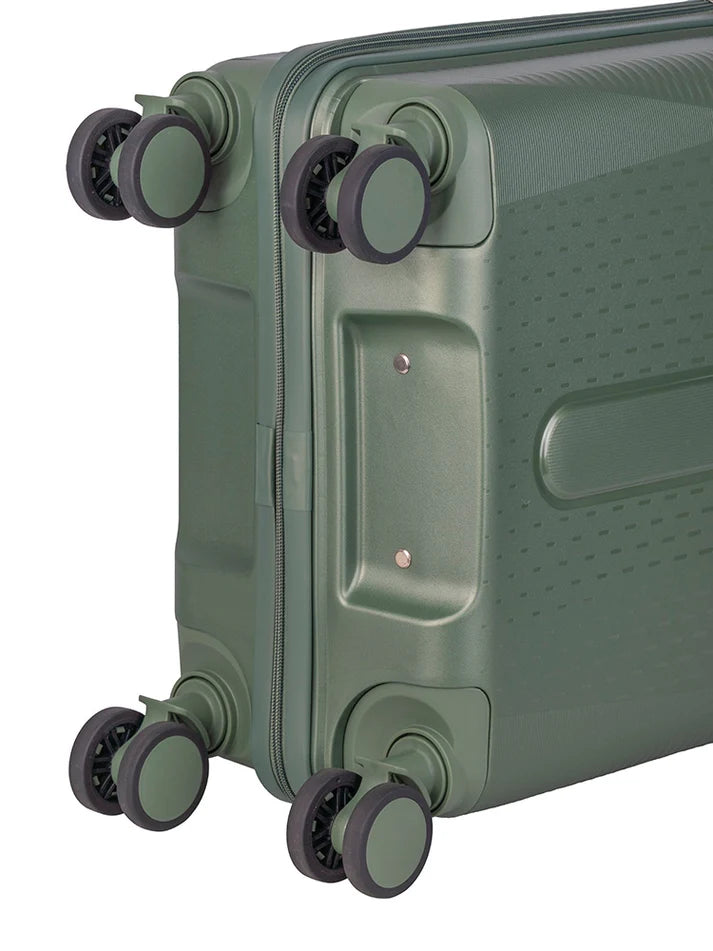 Polo Stellar 4 Wheel Carry On Trolley Case | Green