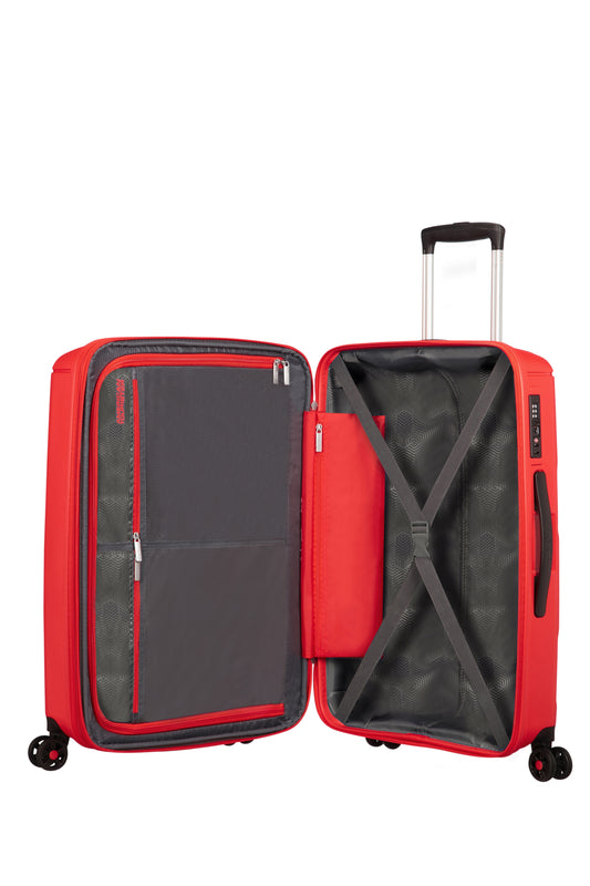 American Tourista | Sunside Spinner 77cm Expandable  | Sunset Red