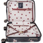 Ted Baker Wild Iris 4-Wheel Carry On Trolley Case | Black