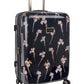 Ted Baker Wild Iris Medium 4-Wheel Trolley Case | Black