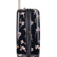 Ted Baker Wild Iris Medium 4-Wheel Trolley Case | Black
