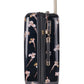 Ted Baker Wild Iris Medium 4-Wheel Trolley Case | Black