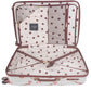 Ted Baker Wild Iris Large 4-Wheel Trolley Case | White