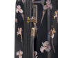 Ted Baker Wild Iris Large 4-Wheel Trolley Case | Black