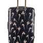 Ted Baker Wild Iris Large 4-Wheel Trolley Case | Black