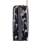 Ted Baker Wild Iris Large 4-Wheel Trolley Case | Black