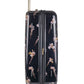 Ted Baker Wild Iris Large 4-Wheel Trolley Case | Black