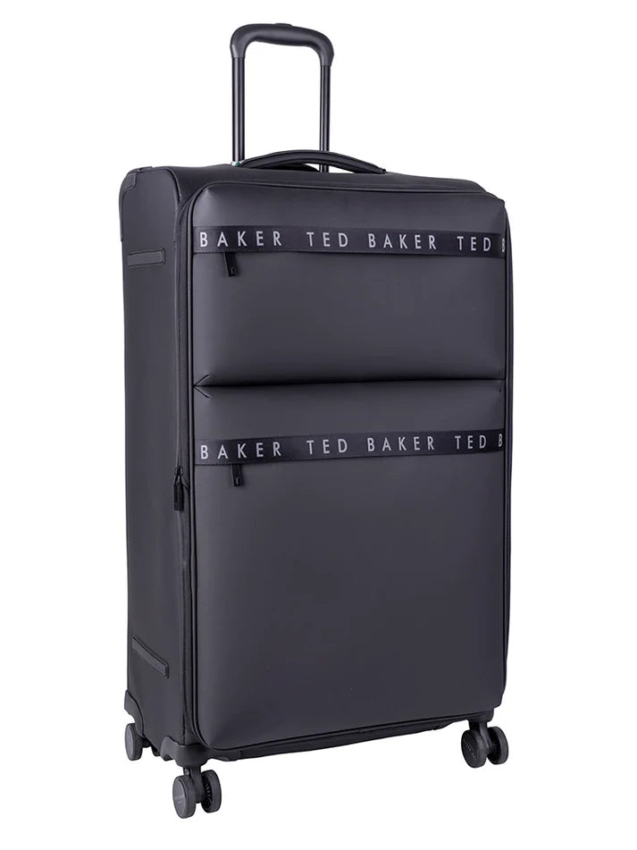 Ted Baker Quantum Large 4-Wheel Trolley Case | Black