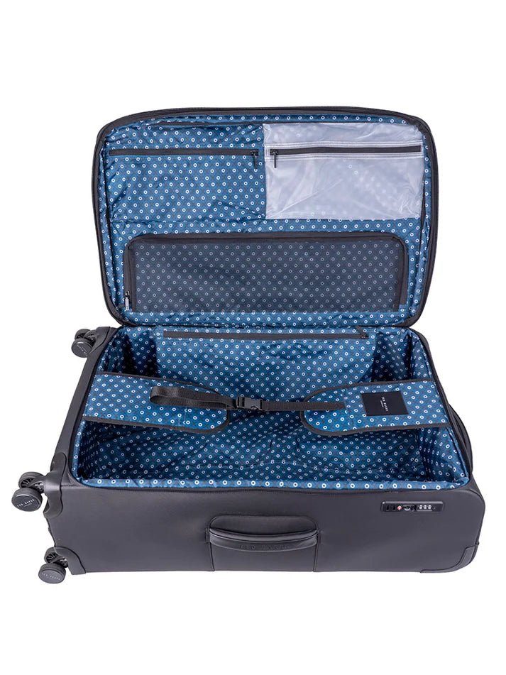Ted Baker Quantum Large 4-Wheel Trolley Case | Black
