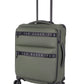 Ted Baker Quantum 4-Wheel Carry On Trolley Case | Green