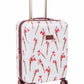 Ted Baker Wild Iris 4-Wheel Carry On Trolley Case | White