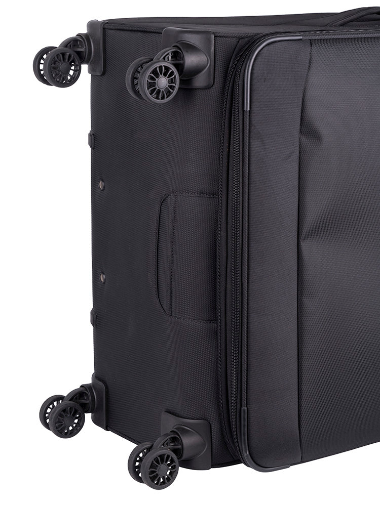 Cellini Microlite S Large 4 Wheel Trolley Case | Black